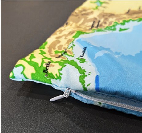 Two Sided Design BTS Collage 54" x 20" Zippered Body Pillow Case - Bedroom Home Decor - Cover Only - Jin Jimin JHOPE Jungkook RM V Suga