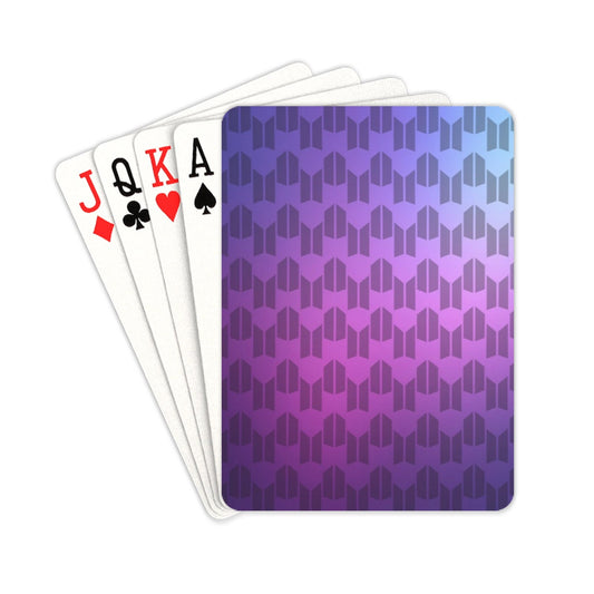 BTS ARMY Symbols Print Playing Cards - 2 Designs - 54 Deck Standard Playing Cards - K-Pop Inspired Gift - Games - Purple - Lyrics