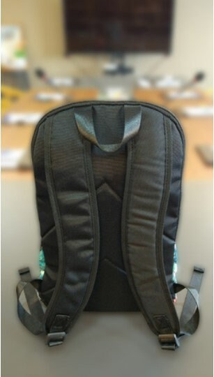 Personalized Option BTS & ARMY Logos Fabric Backpack - K-Pop Inspired School Accessories - Add Name or Text - Bangtan - Purple - BTS Bag