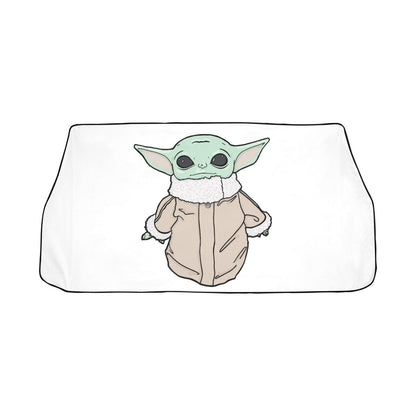 3 Styles - The Child 58"x29" Car Sun Shade Umbrella - Star Wars Inspired Car Accessories Foldable Windshield Cover - Grogu Baby Yoda