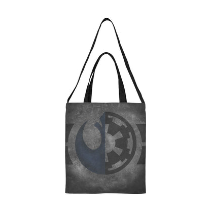 Galactic Duality Medium Hand & Shoulder Strap Tote Bag - Shoulder Strap Purse - Star Wars Inspired Fashion Accessories - School Supplies