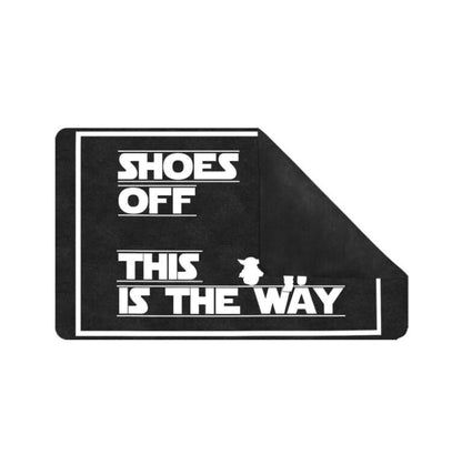 This Is The Way Doormat - 30" x 18" - Non-Slip Welcome Door Mat - Star Wars Mandalorian Grogu Baby Yoda Inspired Home Decor - Rug - USA Made