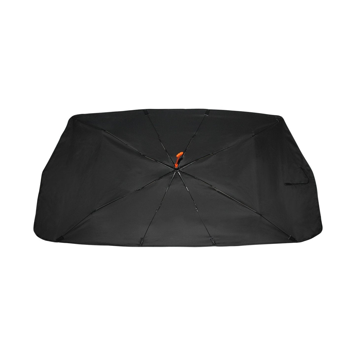 Red Imperial Cogs on Black 58"x29" Car Sun Shade Umbrella - Star Wars Inspired Car Accessories Foldable Windshield Cover - 501st - Dark Side