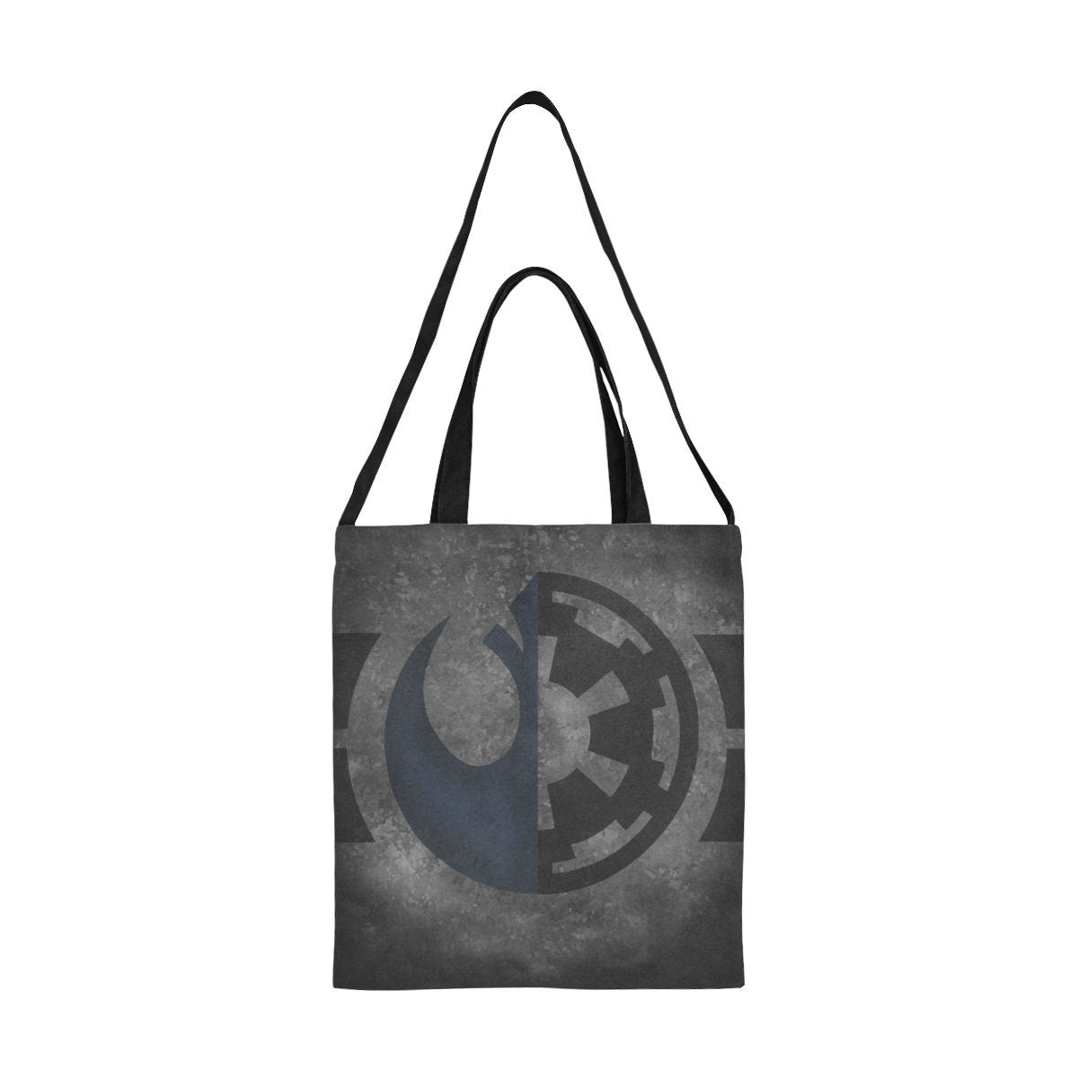 Galactic Duality Medium Hand & Shoulder Strap Tote Bag - Shoulder Strap Purse - Star Wars Inspired Fashion Accessories - School Supplies